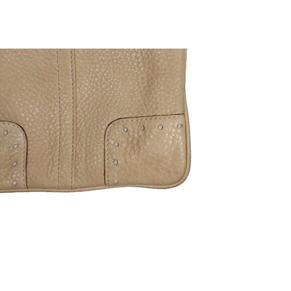 Coach Factory Women's Small Ivory 9760 Swing Pack Purse Pebbled Cross Body Bag - Picture 6 of 8